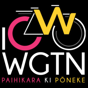 I Cycle WGTN - Kids Hoodie Design