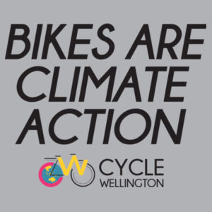 Bikes are climate action - Kids Hoodie Design