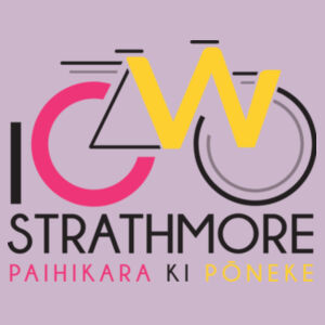 I Cycle Strathmore - Womens Maple Tee Design