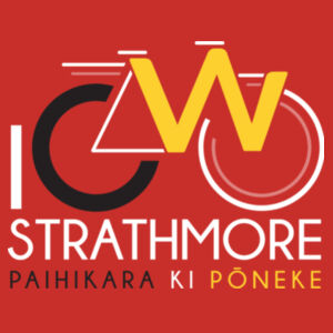 I Cycle Strathmore - Womens Maple Tee Design