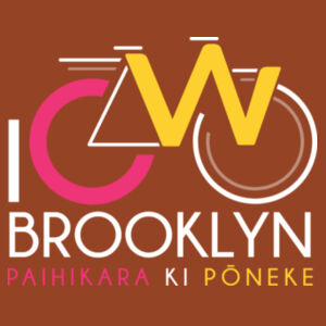 I Cycle Brooklyn - Womens Maple Tee Design