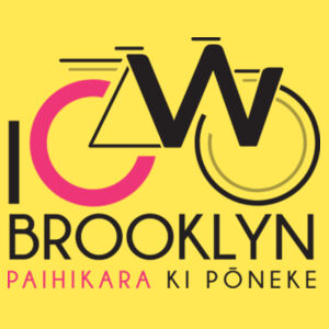 I Cycle Brooklyn - Womens Maple Tee Design