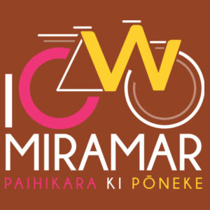 I Cycle Miramar - Womens Maple Tee Design
