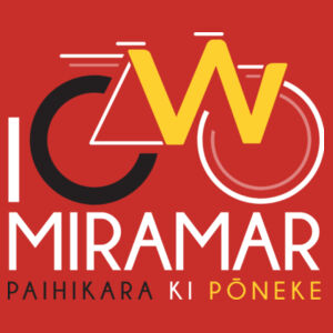 I Cycle Miramar - Womens Maple Tee Design