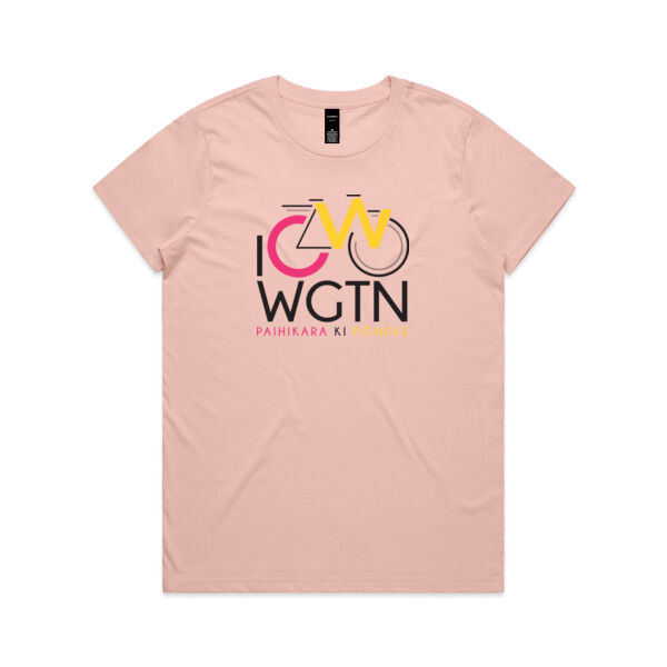 I Cycle WGTN - Womens Tee Thumbnail